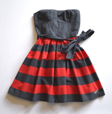 red dress hollister