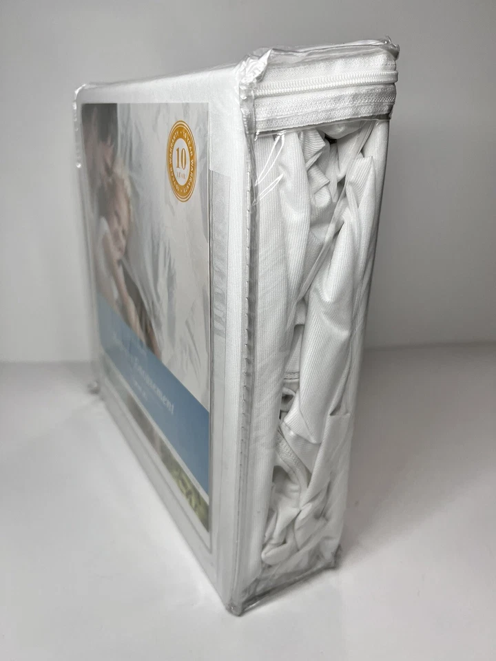 Linenspa первоклассная гладкая ткань защита матраса - водонепроницаемая - TwinXL - Изображение 4 из 4