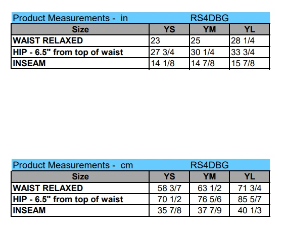 Braguita de softbol Russell Athletic RS4DBG niñas 100 % poliéster elástica en cubierta Foto 2 de 2
