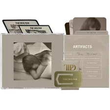 Taylor Swift Tortured Poets Department Collectors Edition Deluxe CD + The Bolter