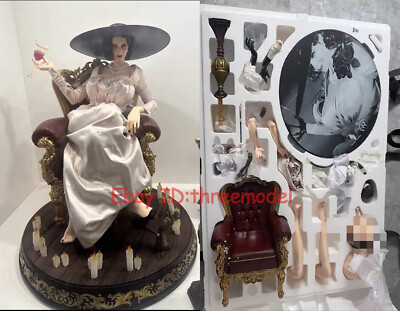 Harem-studio 1/4 Collection Hachishaku-sama Lady Dimitrescu Vampire Statue STOCK