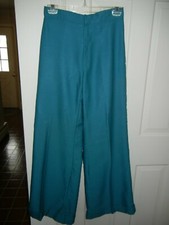 Vintage Women  s Bell Bottom Pants Size 11 Great Fall Color 