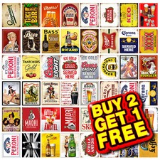 Metal Sign Plaque Beer Funny Man Cave Home Bar Garage Tiki Bar Shed Signs M117