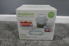 Snapware Total Solution Lightweight Plastic Storage 10 piece set. New in Box.