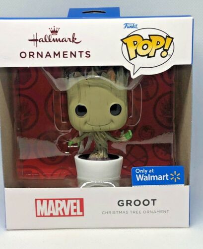 2021 Hallmark Funko POP! MARVEL GROOT Ornament Walmart Exclusive SHIPS FAST