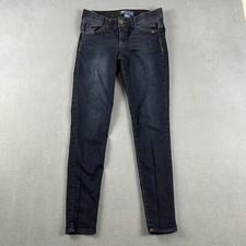 Democracy Jeans Womens 4 Blue Ab Solution Booty Lift Jegging Stretch Casual