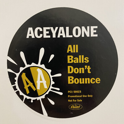 ACEYALONE - ALL BALLS DON'T BOUNCE (VINYL 2LP) 1995!! RARE