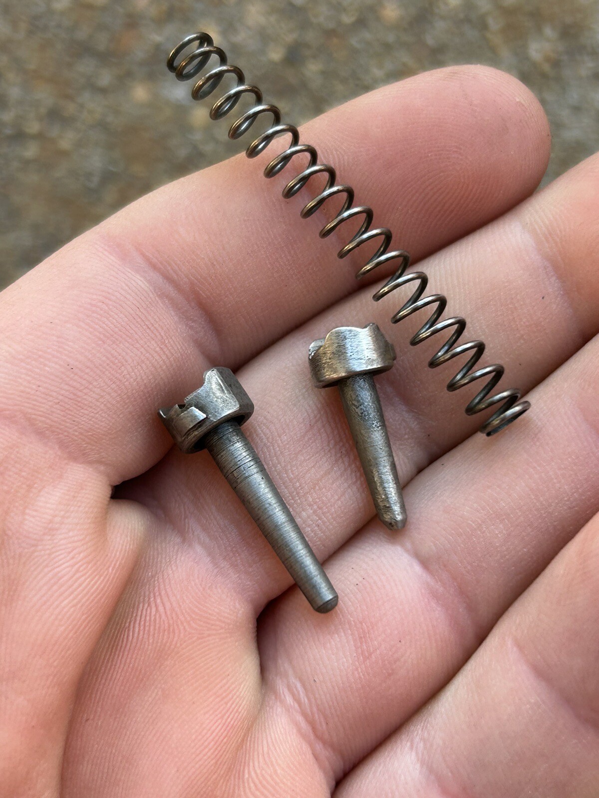 WW1 WW2 German Luger P08 Small Parts Lot Takedown Levers & More! eBay