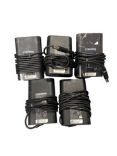 Lot of 5 da65nm130 Dell 65W AC Adapter Charger Big Barrel Adapter Only