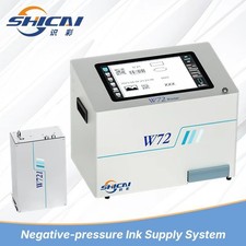 W72 Inkjet Printer 72mm Touch Screen Serial Number Date QR Barcode Coder