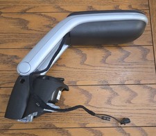 2007-14 R56 R55 Mini Cooper Center Console Armrest Retrofit Silver Phone Oem 