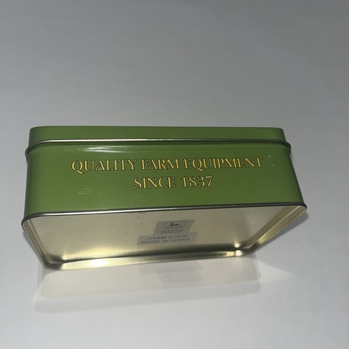 Vintage John Deere Collection Metal Tin Box Father & Son 6.25" x 4.25" x 2.75" - Picture 4 of 8