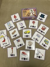 Lakeshore learning vowel phonics spelling puzzle kit teacher homeschool