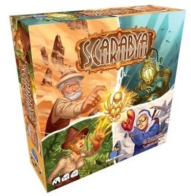 Jeu de société de réflexion Scarabya pour stimuler la logique des enfants