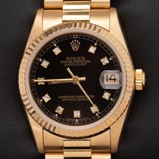 Präsidenten Rolex Datejust 68278 Kannelierte...