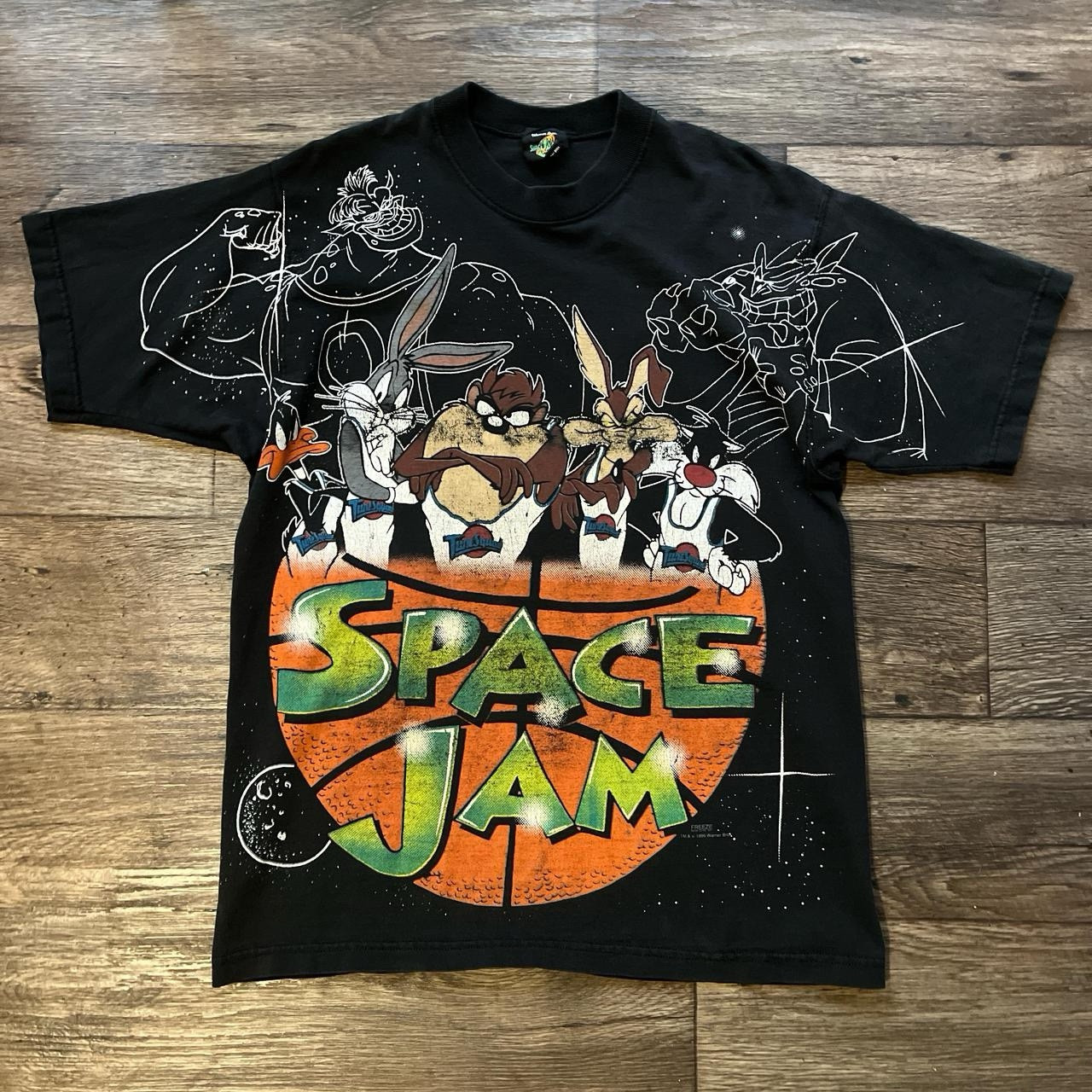 Vintage 1996 Warner Bros Space Jam Graphic Tee