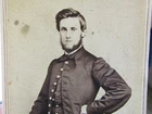 Civil War soldier from Chicago Illinois cdv photograph