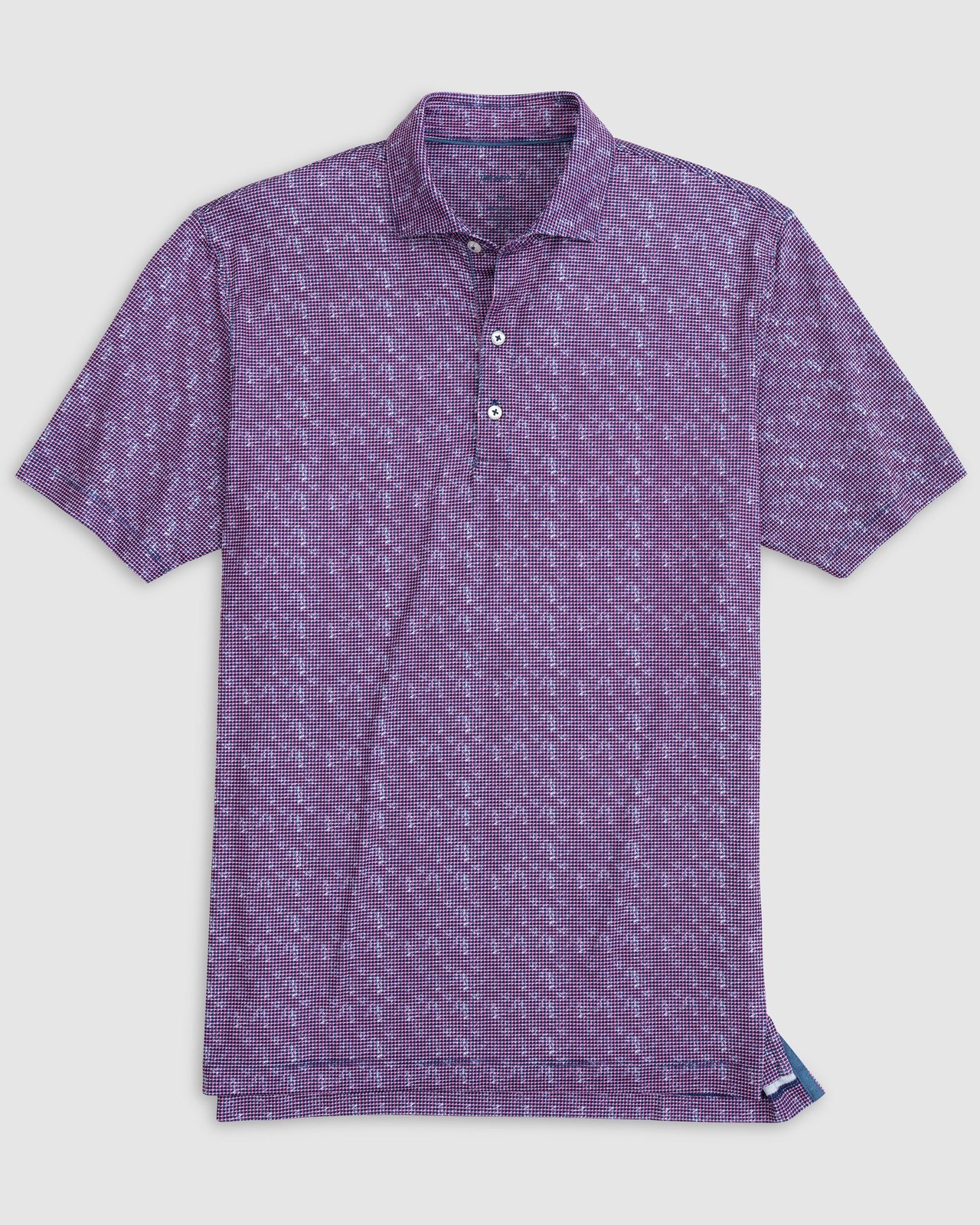 johnnie-O Rowell Printed Jersey Performance Polo Lake Size XL