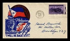 US COVER PHILIPPINES FDC SCOTT 925 WWII PATRIOTIC STAEHLE CACHET CRAFT