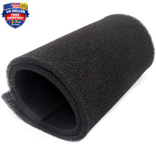 Cut to Fit Activated Carbon Media Pad, Pre Filter Carbon Sponge for Aquarium,...