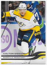 2025-26 Upper Deck #94 Colton Sissons - Nashville Predators