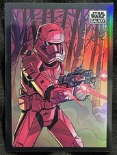 2022 Topps Chrome Star Wars Galaxy SITH TROOPER Refractor #84