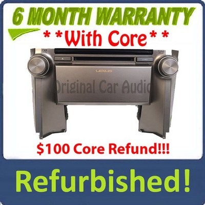 2010 - 2013 Lexus GX460 OEM Mark Levinson AM FM CD HD SAT Radio Multi Media
