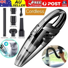Hand Held Vacuum Cleaner Small Home Wet And Dry Rechargeable Cordless Car Vac