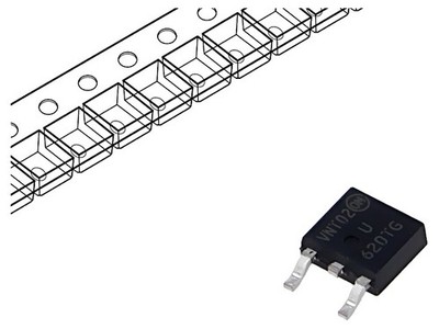 5X MURD620CTT4G Diode: Gleichrichter SMD 200V 6A 35ns DPAK Rolle,Band ONSEMI