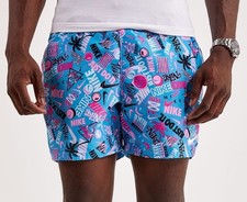 Nike Men  s Swim Happy Daze Lap 5" Volley Shorts Size: XXL