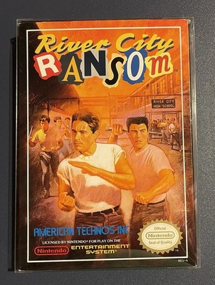 River City Ransom NES CIB Complete - Near Mint Collector Grade Box - READ