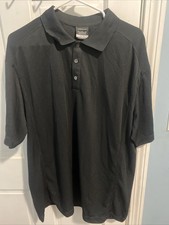 Nike Golf Dri Fit Polo Shirt Mens XL Blue Tour Performance Short Sleeve