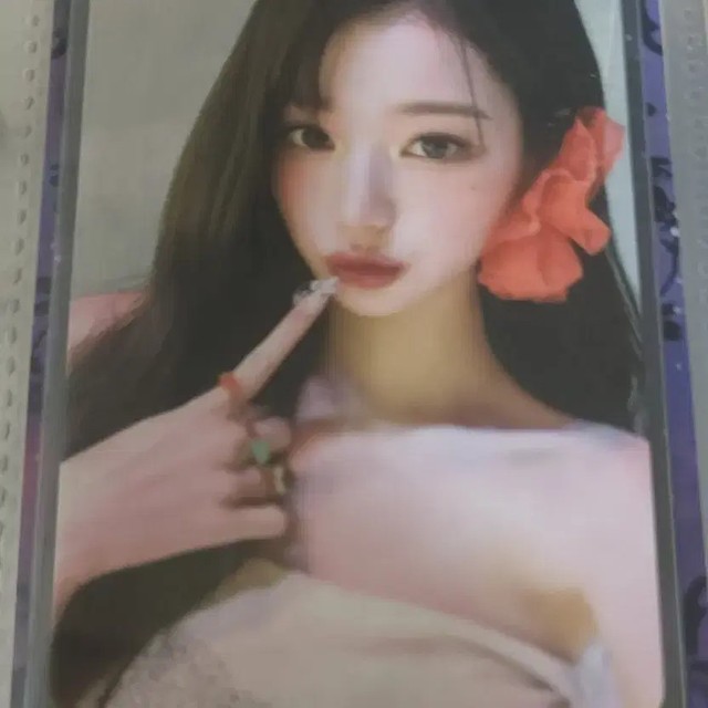 IVE Jang Wonyoung Fan Photocard Collectible