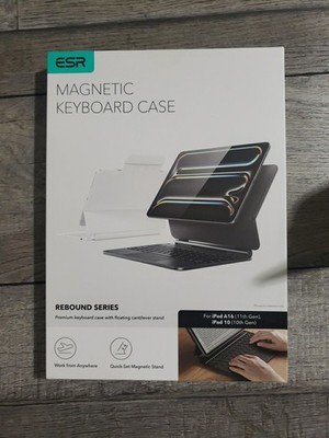 ESR Rebound Magic Keyboard Case For iPad 11th(A16, 2025)/10th Gen, Backlit..