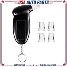 Digital LCD Police Breath Breathalyzer Test Personal Breath Alcohol Tester
