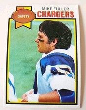 1979 Topps Football Card 254 Mike Fuller San Diego Chargers 
