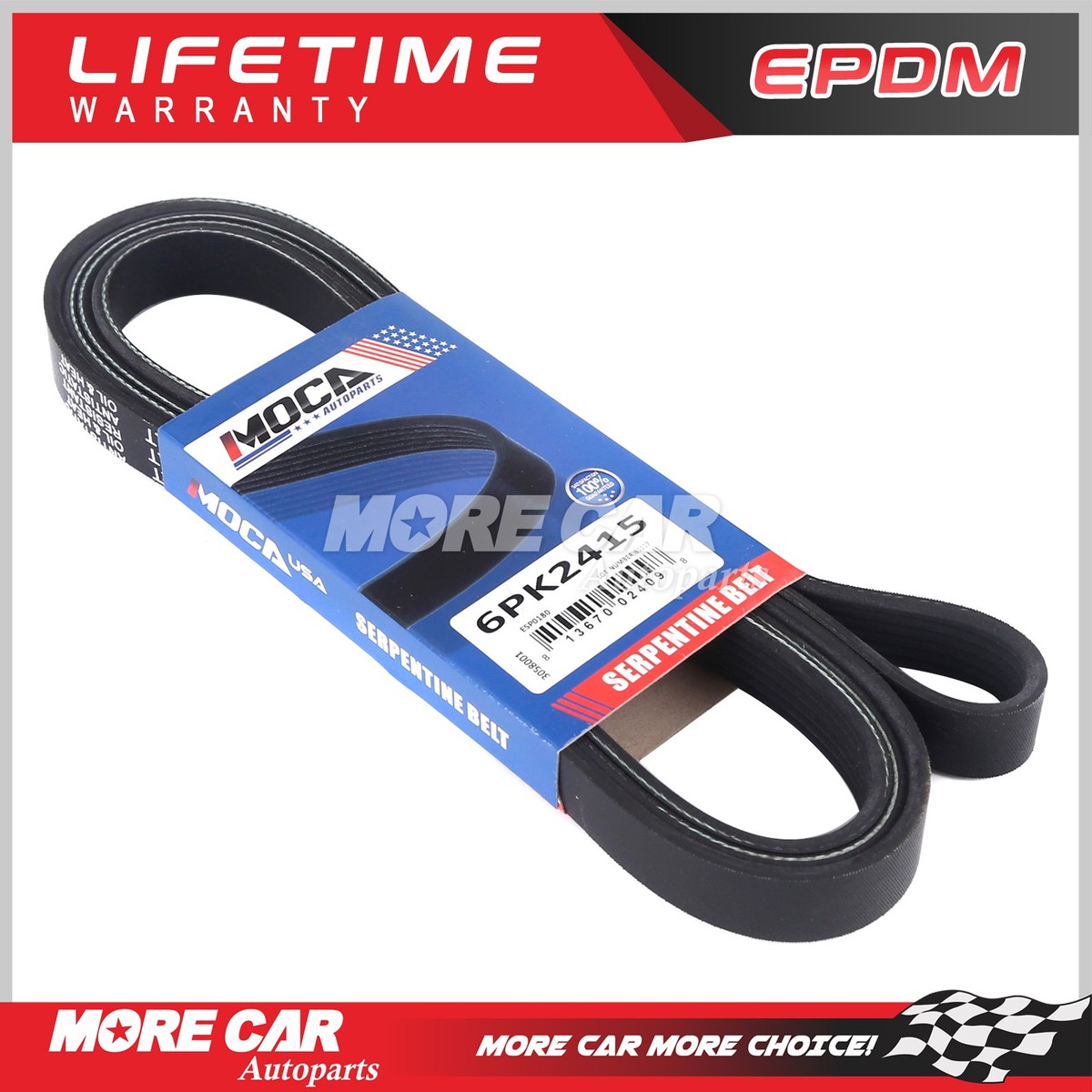 MICHELIN Serpentine Drive Belt SMAMV6PK2465 - Canada