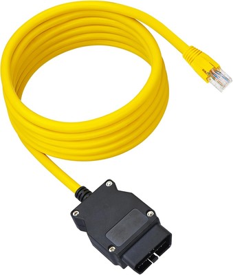 ENET Cable Compatible with BW OBD, ICOM E SYS ISTA, Bootmod3 Bimmercode Gold 