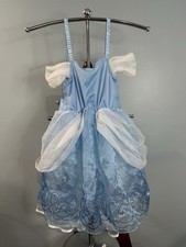 Disney Store Cinderella Dress Pretend Play Dress Up Costume Girls Size 5/6 