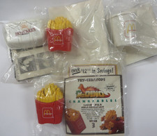 Vtg Lot 1990 McDONALD'S CHANGEABLES Transformers Toys Happy Meal McDino NEW NIP
