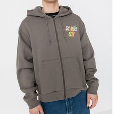NIKE SB POOL AIRS Zip Hoodie - Brown (Cave Stone/White) - Large - NWT - LAST ONE