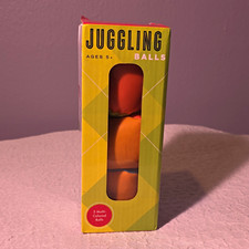 Juggling Balls Set of 3 Multi-Colored Balls Lightweight Ages 5