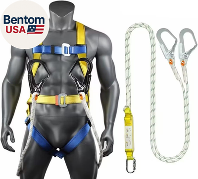 #ad Fall Protection Safety Harness OSHA ANSI CompliantInternal Shock Absorbing Land $65.99