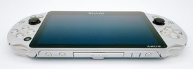 Sony PS Vita PCH-2000 PCH 2000 Console Silver w/8GB memory card - Very Good
