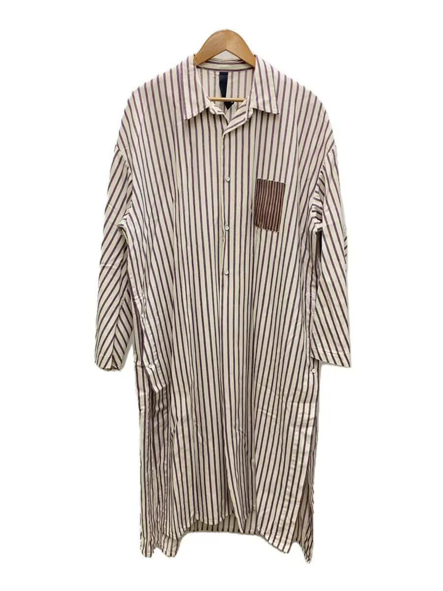 SHINYA KOZUKA COATISH SHIRT Long Sleeve Shirt M Cotton WHT