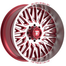 Fittipaldi Offroad FA07 22x12 8x170 -44mm Red/Machined Wheel Rim 22