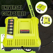 FOR Ryobi OP406VNM 40V Lithium-Ion Rapid Battery Charger OP4050 OP40602