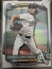 2025 Bowman Draft Jamie Arnold Mega Box Mojo Oakland Athletics As BDC-30