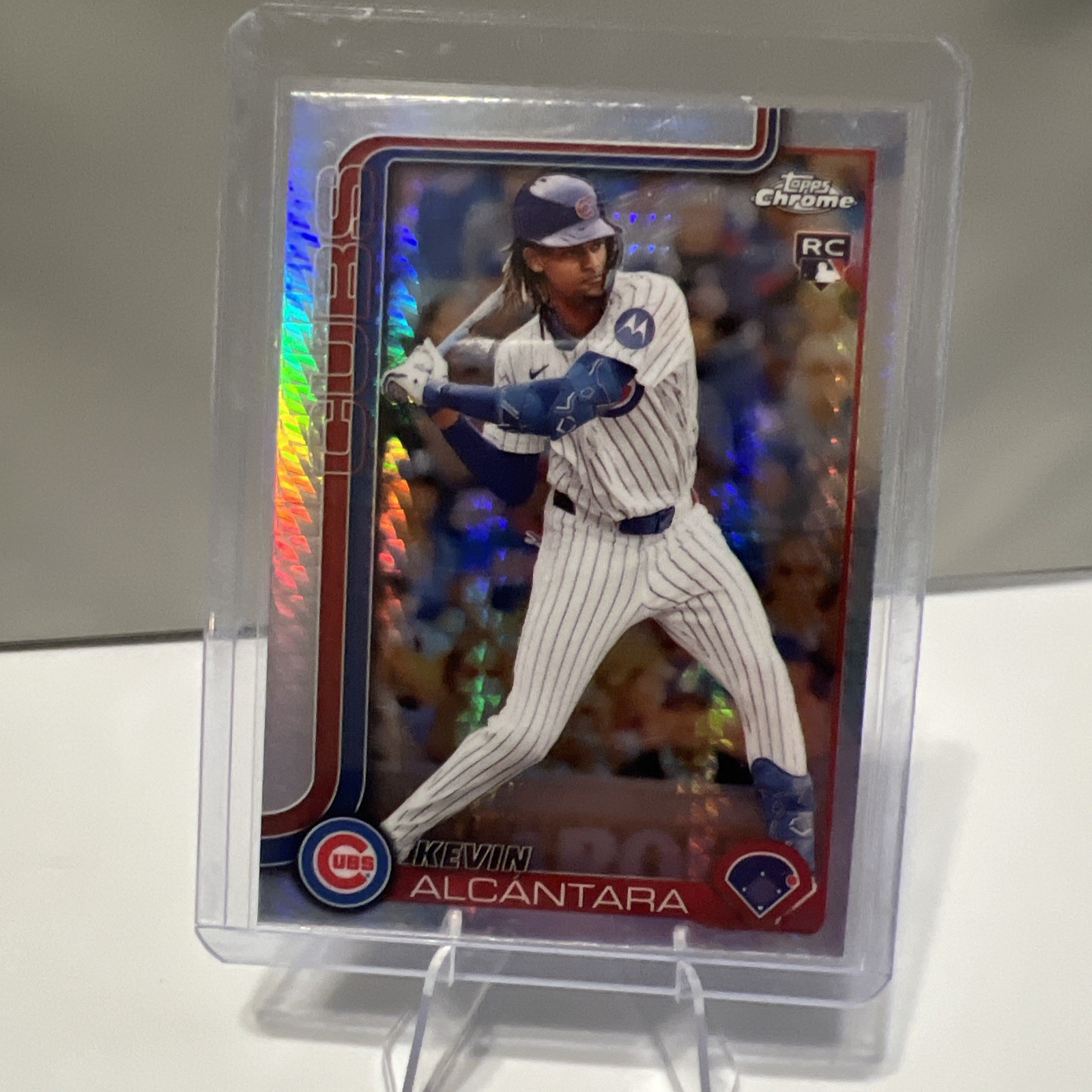 2025 Topps Chrome Kevin Alcantara RC Prizm Refractor *Cubs*