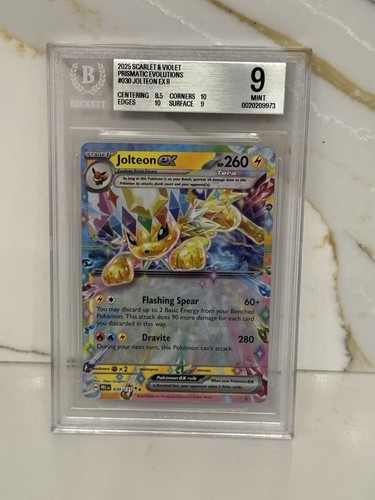 Jolteon ex graded BGS 9 for sale on eBay